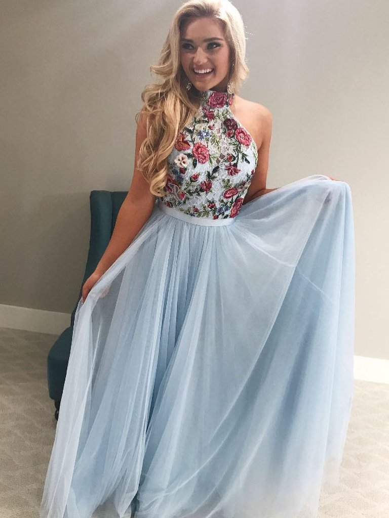 cheap floral prom dresses