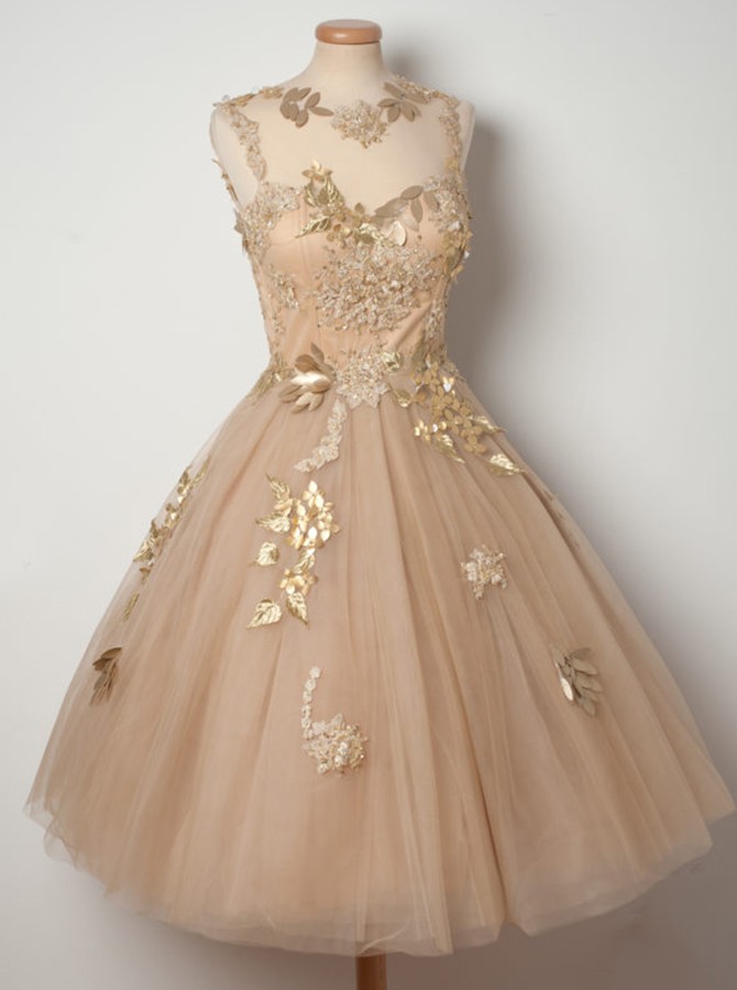 tulle homecoming dress