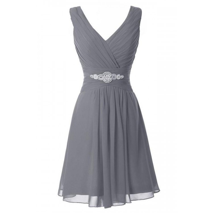 Simple Grey Dress