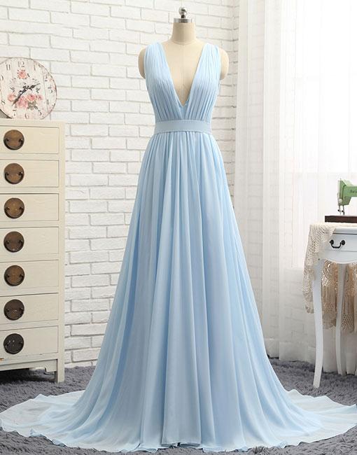 chiffon prom dress 2019