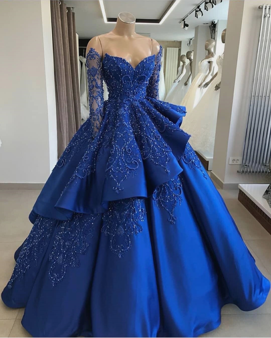 Buy Royal Blue Prom Dress, Party Prom Dress, African Women Dresses, Women  Fashion, Prom Dresses, Dresses for Women, Wedding Dress, Evening Dress  Online in India - Etsy