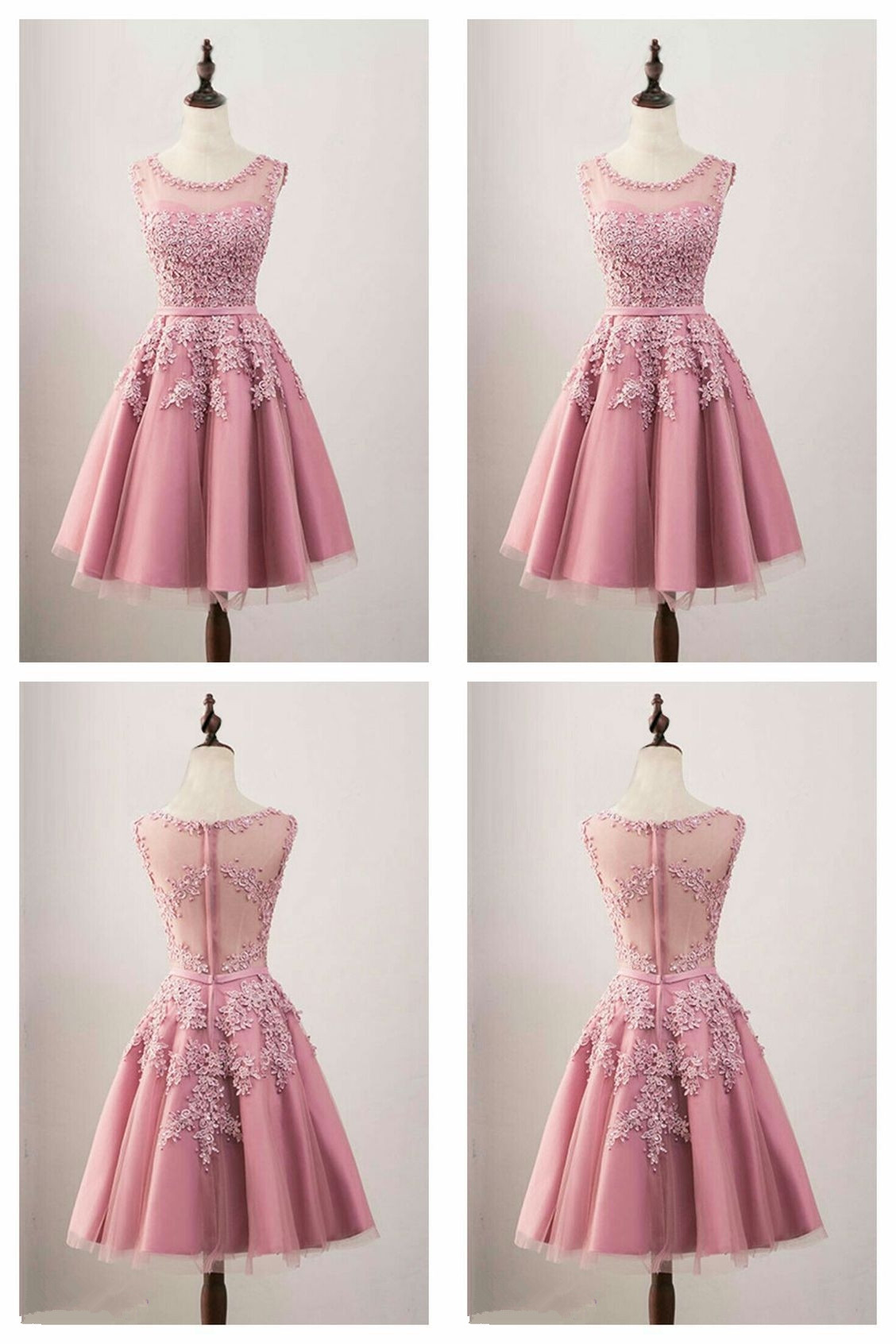 Sparkly Strapless Pleating Simple Fashion Knee Length Homecoming Dresses UQ1834